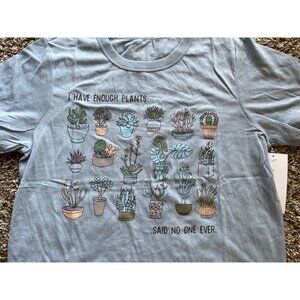 Urban Outfitters Zoe + Liv Plant T-Shirt Size Medium